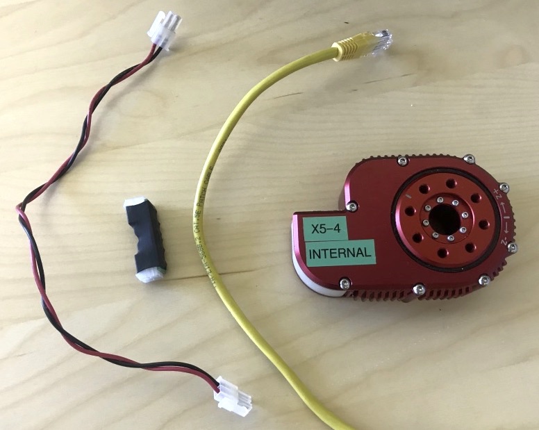 actuator and wires